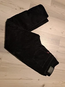 Levis Pants Mens 31X30  Black Corduroy Relaxed Straight Leg - Picture 1 of 6