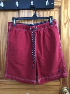 Nautica Herren 8" schnelltrocknende Naylon Badehose Größe S - Bild 1 von 12