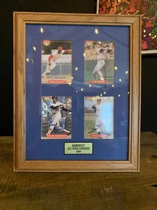 Juego de tarjetas de béisbol autografiadas Nabisco All Star Legends 1994 enmarcadas con certificado de autenticidad, raras - Imagen 1 de 15