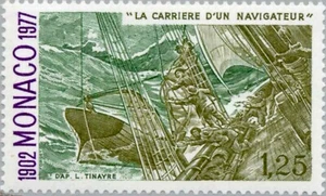 Monaco #YT1089 MNH 1977 Sailor Life Hirondelle Ship Storm [1055] - Picture 1 of 1