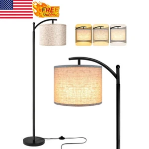 Floor Lamp Living Room 3 Color Temperatures Led Bulb Reading Bedroom Office 9 W - Picture 1 of 9