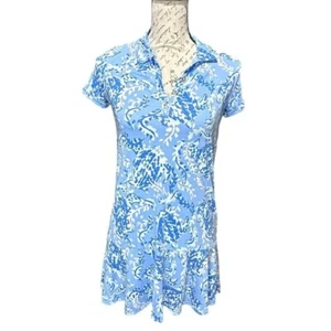 Lilly Pulitzer Girls Size XL 12-14 Mini Geanna Short Sleeve Dress - Picture 1 of 6