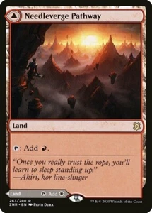 Needleverge Pathway Pillarverge Pathway ZNR MTG Near Mint Foil - Picture 1 of 1