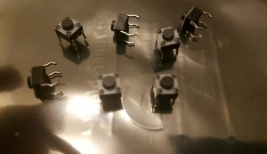 ENSONIQ TS10 & TS12 KEYBOARDS TACT SWITCHES! COMPLETE DIY SET (60) TOTAL - Picture 1 of 1
