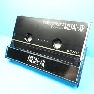 🍒 1x SONY METAL-XR 90 * IEC IV Type 4 * Tape Cassette Kassette кассета * 1989 - Picture 1 of 4