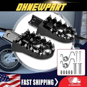 2pcs Foot Peg Pedal CNC For CRF110F 2013-2024 for CRF125F 2014-2024 Dirt Bike US - Picture 1 of 11