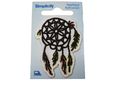 Apanhador de sonhos bordado ferro em patch aplique simplicidade marca B2 - Imagem 1 de 4