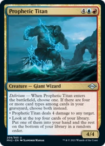 Prophetic Titan X4 (Modern Horizons 2) MTG (NM) *CCGHouse* Magic - Picture 1 of 1