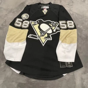 Men's Reebok NHL Pittsburgh Penguins Letang Jersey, Size 54 - Picture 1 of 2