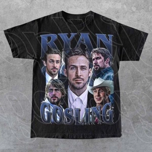 Ryan Gosling Vintage T-Shirt, Gift For Woman and Man Unisex T-Shirt - Picture 1 of 3