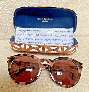 Stella & Dot HELLO SUNSHINE Sonnenbrille mit Tuch und Etui Schildpatt Influencer - Bild 1 von 12