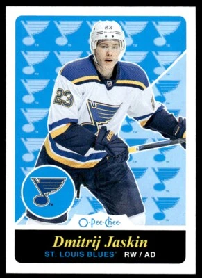 2015-16 O-Pee-Chee Retro Dmitrij Jaskin St. Louis Blues #381 R135 - Image 1 of 2