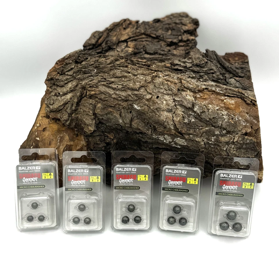 Balzer Shirasu Street Micro Cheburashka Blei 2g 3g 4g 5g 7g Bottom Jig Head NEW - Bild 1 von 1