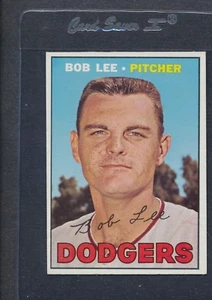 1967 Topps #313 Bob Lee Dodgers quasi nuovo *5897 - Foto 1 di 1