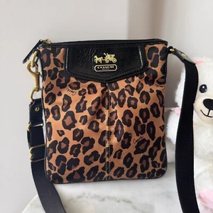 Vintage Coach Women's Animal Print Crossbody Bag Style #44198 - Picture 1 of 10