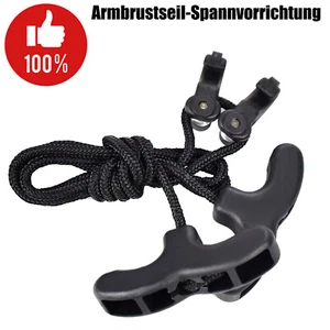 Crossbow Rope String Cocking Device Cocker Ropes for Archery Hunting Handle NEW - Picture 1 of 15