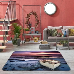 3D Strand Boot 315 Antirutsch Teppich Matte Zimmermatte Elegant Fototeppich Coco - Bild 1 von 4