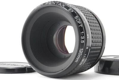 【COMO NUEVO】SMC PENTAX 67 SOFT 120mm f/3.5 MF Lente tardía 6x7 67 67II con tapa FR de Japón Foto 1 de 4