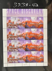 3238-3242 Space Discovery,  Complete Sheet/20, MNH - Picture 1 of 1