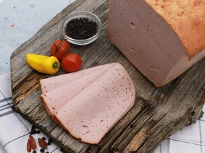 bayrischer Leberkäse | Fleischkäse | Brotzeit - am Stück (ca. 1 kg) - Bild 1 von 1