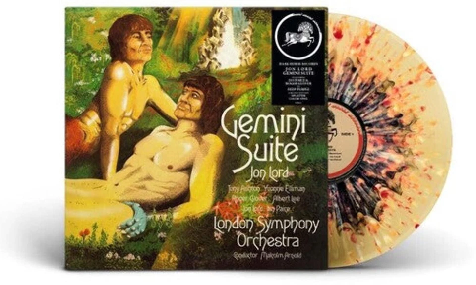 Jon Lord - Gemini Suite [Black / White / Orange / Pink Splatter Vinyl] NEW Vinyl - Image 1 of 1