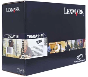 Cartouche de Toner d'Origine Lexmark T650A11E pour T650 T652 T654 T656 Noir NEUF - Photo 1/4