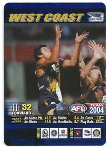 2004 Teamcoach Blue Prize (131) Andrew EMBLEY West Coast - Picture 1 of 1