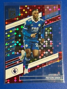 Donruss Elite Premier League 22/23 Rosso Parallelo Leicester City Patson Daka #108 - Foto 1 di 3
