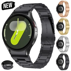 Correa de acero inoxidable para reloj Samsung Galaxy 7 6 5 Pro 45 mm 4 40 44 42 46 - Imagen 1 de 30