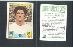 Giora Spiegel (Israel) Mexico 70 WC FIFA Ed.Panini grün ▓ - Bild 1 von 1