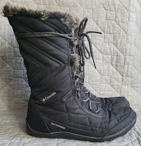 Columbia Damengröße 9 Minx Mid III wasserdichte Stiefel in Schwarz – BL5964-010 - Bild 1 von 10