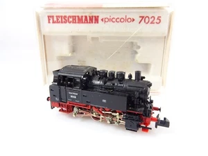 Fleischmann 7025 locomotora de vapor Br 80 030 de la DB, con embalaje original, M1:160, para aficionados - Imagen 1 de 5