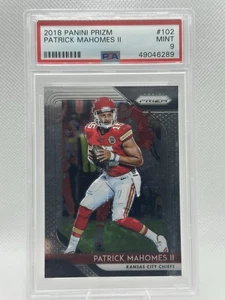 2018 Prizm Patrick Mahomes PSA 9 - Picture 1 of 2