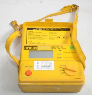 Robin Model KMP 4116DL Digital Loop Tester - Image 1 of 3