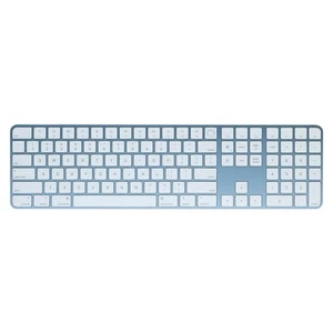 Apple Magic Keyboard with Touch ID & Numeric Keypad A2449 + Cable MK2C3LL/A - Picture 1 of 5