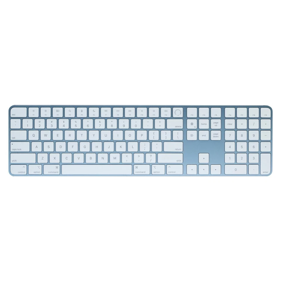 Apple Magic Keyboard with Touch ID & Numeric Keypad A2449 + Cable MK2C3LL/A - Image 1 of 1