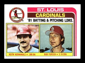 St. Louis Cardinals Team Checkliste ⚾ 1982 Topps Baseball #186 mit Keith Hernandez - Bild 1 von 2