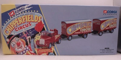 Corgi 97915 Scammel Highwayman With 2 Trailers Chipperfields Circus 1:50 * NEW - Image 1 of 4