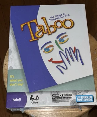 NEW Taboo Adult Board Game of Unspeakable Fun Edition Sealed in Box - Image 1 of 2