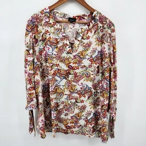 Blusa para mujer Jones & Co 2X cachemira popover  - Imagen 1 de 7