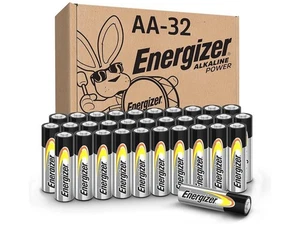 Energizer AA Batteries Alkaline Power, 32 Count Alkaline Double A Battery Pack - Picture 1 of 2