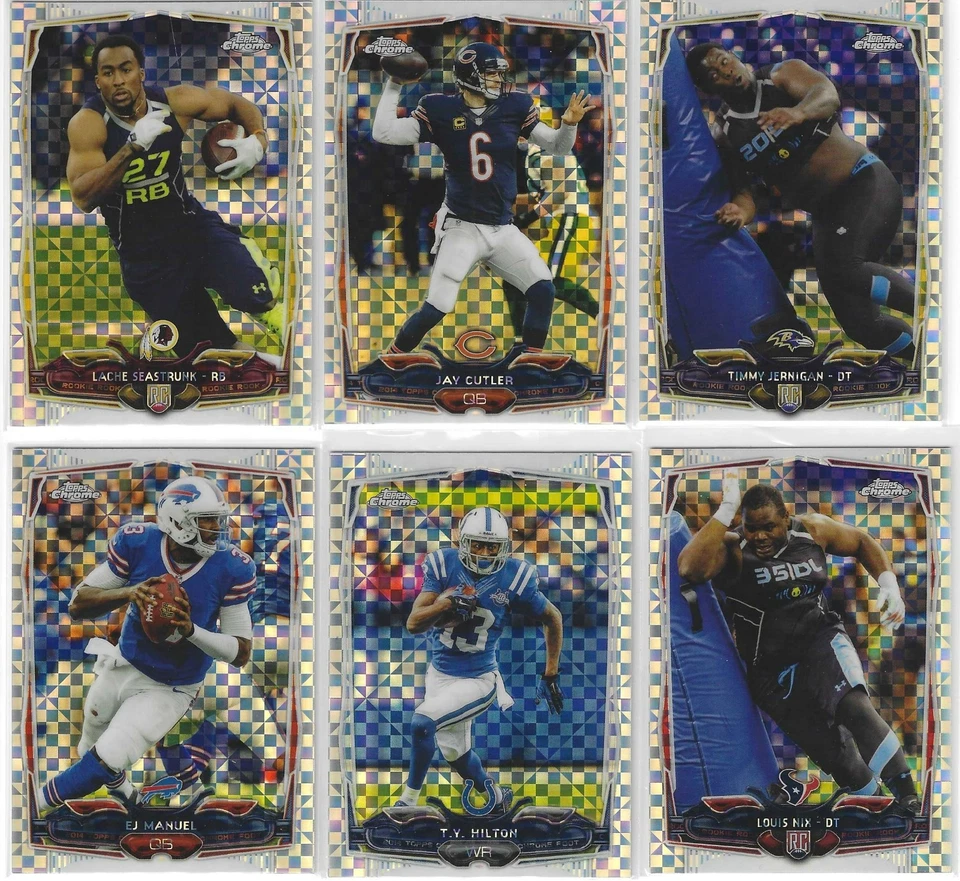 2014 TOPPS CHROME XFRACTORS CHOOSE YOUR CARD $1.99 ROOM - Image 1 of 1