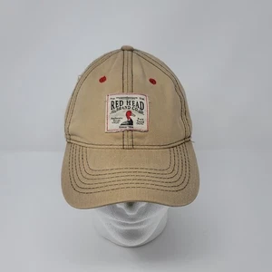Bass Pro Shops Red Head Brand Tan/Plaid Lined Cap Mossy Oak Duck Blind Waterfowl - Picture 1 of 8