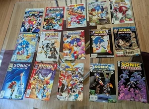 Sonic the Hedgehog Konvolut 15 Comics gemischt Nachlass selten - Bild 1 von 16