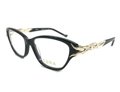 Оправы для очков Tura Brilliance MOD.TE232 BLK кристаллы черного золота 53-15-135 - Изображение 1 из 4