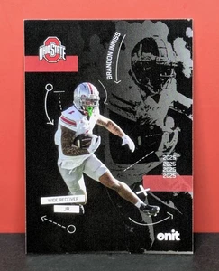 ONIT 2025 Brandon Inniss Silhouette Ohio State Buckeyes SIL-1 OSU casi nuevo - Imagen 1 de 2