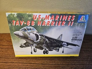 Italeri US Marines Tav-8B Harrier II Model Airplane Kit Scale 1:72 No. 172 - Picture 1 of 6