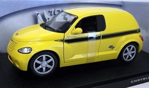 Hot Wheels 1/18 Scale Diecast - 54578 Chrysler PT R/T Panel Crusier Yellow - Picture 1 of 6