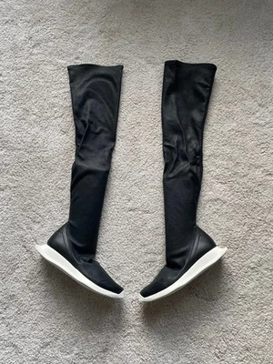 Botas Medias Corredor Oblicuas Rick Owens Talla 36 Nuevas Foto 1 de 4