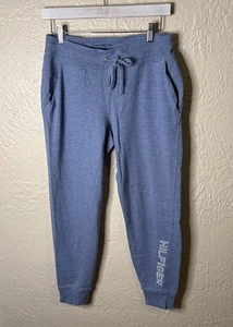 Tommy Hilfiger Sport Frottee Jogginghose Damen PS blau bestickt LOGO Taschen - Bild 1 von 16
